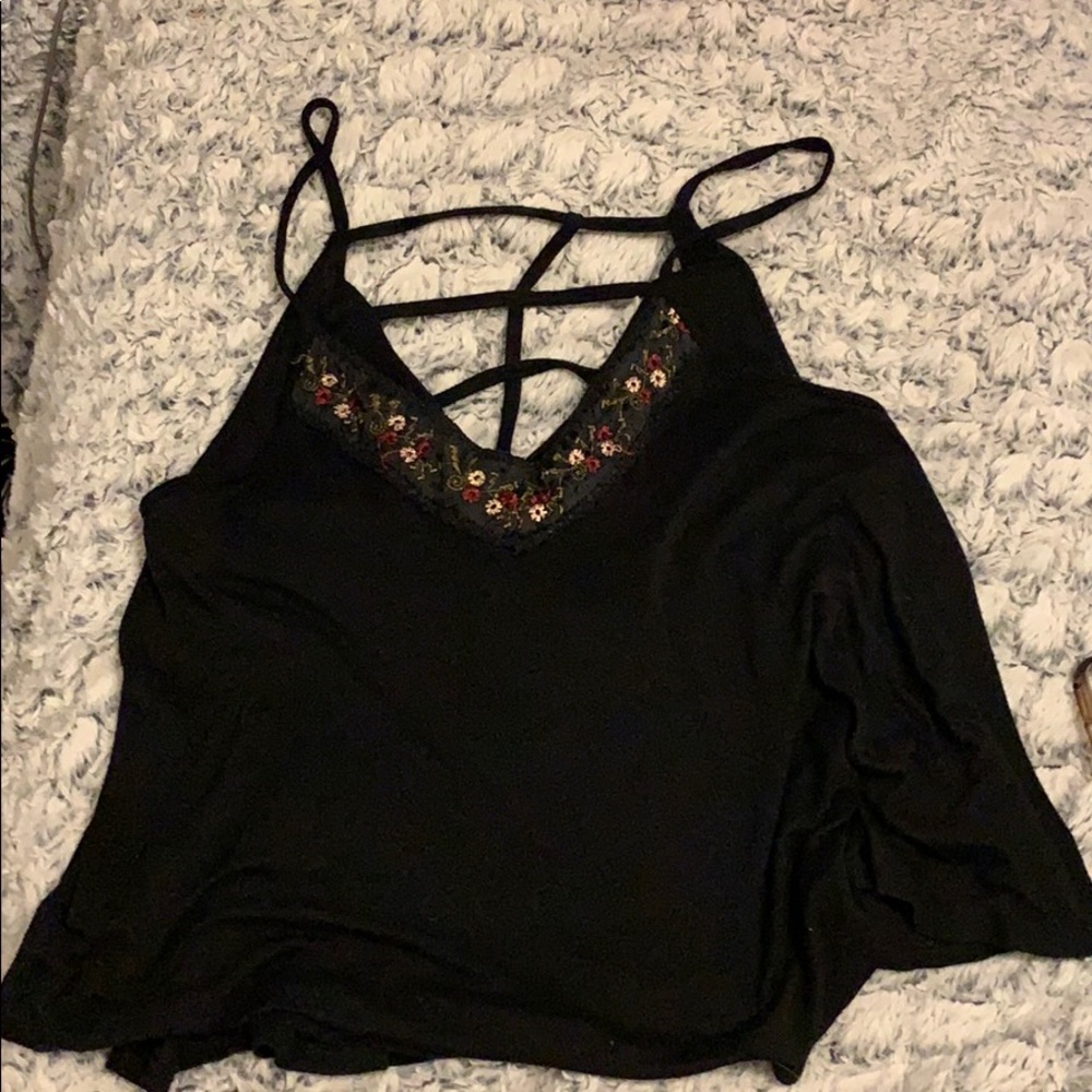 Soft cropped tank